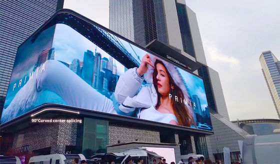 GA P10 DIP Εξωτερική σταθερή οθόνη LED 1000nits φωτεινότητα 960*960mm