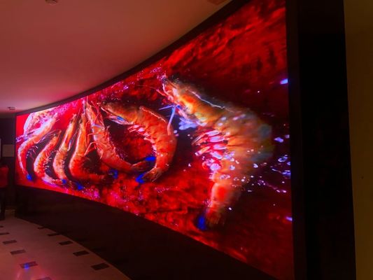 Μεγάλη ηλεκτρονική οθόνη οθόνης LED HD Commercial με μέγεθος οθόνης 640*480mm