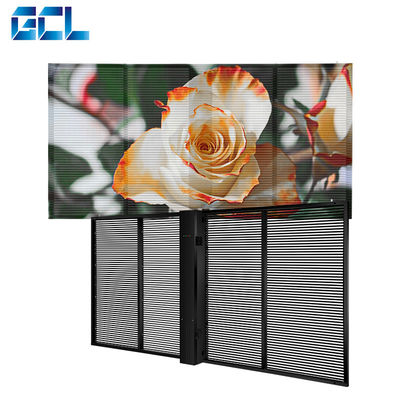 GCL 1000mm Προσαρμοσμένη ευέλικτη διαφανής οθόνη LED για εύκολη εγκατάσταση σε εσωτερικούς χώρους