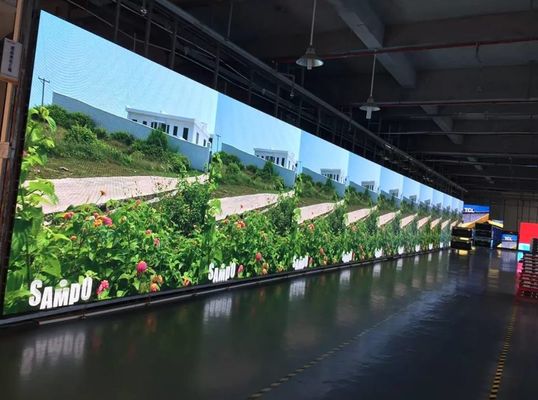 Εικονική οθόνη LED υψηλής ανάλυσης με πλήρες χρώμα με έλεγχο δικτύου