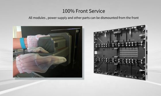 Εσωτερική Giant Led Screen P2 LED διαφημιστική οθόνη βίντεο τοίχου με μέθοδο σάρωσης 1/20