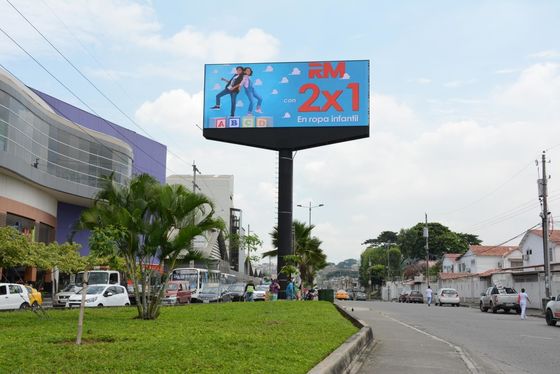 320x160mm Μέγεθος Φυτοειδής οθόνη LED P10 για εμπορική διαφήμιση