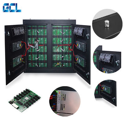Υψηλή φωτεινότητα 6500nits Εξωτερική οθόνη LED Media GCL P6 HD LED Video Wall