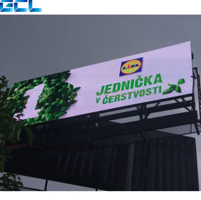Εξωτερική σταθερή διαφημιστική οθόνη LED υψηλής ανάλυσης
