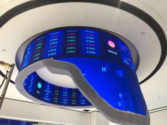 Επικαιροποιημένη διαφάνεια LED διαφήμισης εσωτερικών χώρων