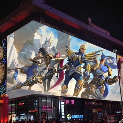 Σταθερή εγκατάσταση Διαφημιστική οθόνη LED