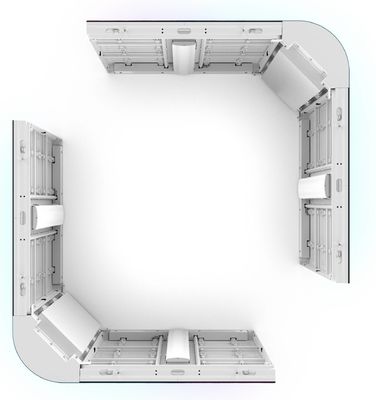 SMD P8 P10mm Εξωτερική σταθερή οθόνη LED με μπροστινή πίσω υπηρεσία Αδιάβροχη διαφήμιση LED οθόνη οθόνης