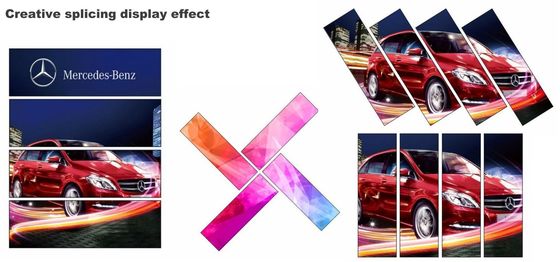 Υψηλός ρυθμός ανανέωσης 1920Hz LED οθόνη αφίσα Μετακινούμενη με 2,5mm Pixel Pitch