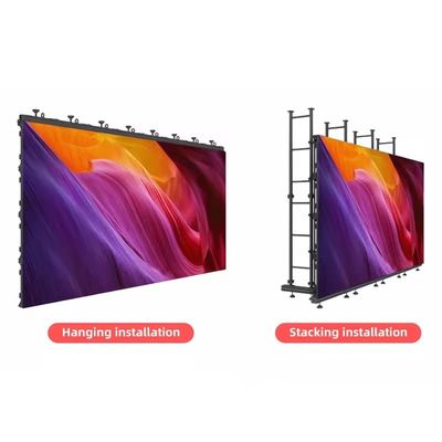 P2.6 P 2.976 P3.91mm Εκδήλωση ενοικίαση οθόνης LED Πίνακα εξωτερικής πλήρους εξυπηρέτησης με προστατευτές γωνιών