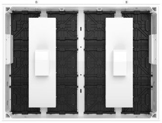 Στρογγυλή οθόνη διαφήμισης SMD LED IP65 Επίπεδο προστασίας 10mm Στροφή των pixel