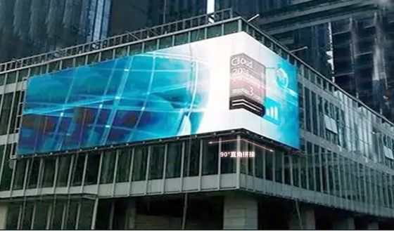 Εικονική οθόνη LED υψηλής ευκρίνειας υψηλής φωτεινότητας RGB για εξωτερική οθόνη Μέγεθος 960*960 mm
