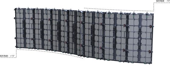 P3.91 P10.4mm Εξωτερική Διάφραση LED Didsplay για ενοικίαση / εκδήλωση έναρξης συναυλίας