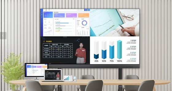 HD 108 ιντσών και 135 ιντσών εσωτερικών LED βίντεο τοίχος σύσκεψη All-In-One μηχανές