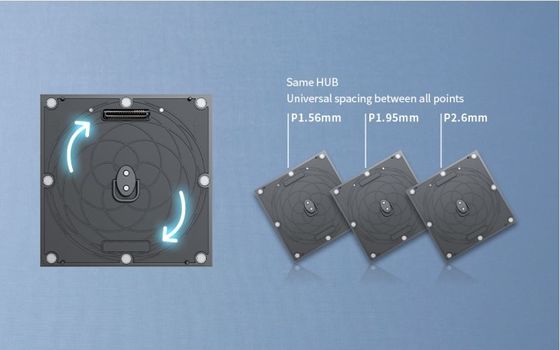 GOB P1.5 P1.9 7680Hz Εσωτερική ενοικίαση LED οθόνης για σκηνική φόντο τοίχου βίντεο