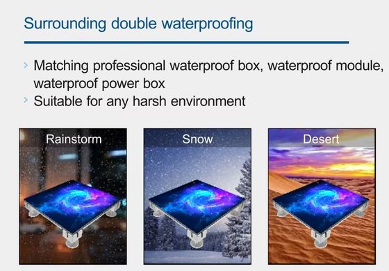 LED Video Wall Led Dance Floor Display P2.6 Display Εικονική οθόνη φορητή ντίσκο Dj Διαδραστικό βίντεο Led Dance Floor