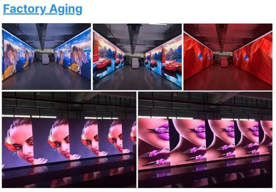 Gstar-II Series 500*750mm Indoor Rental LED Display Fixed Installation P1.5 P1.953mm Various Shapes
