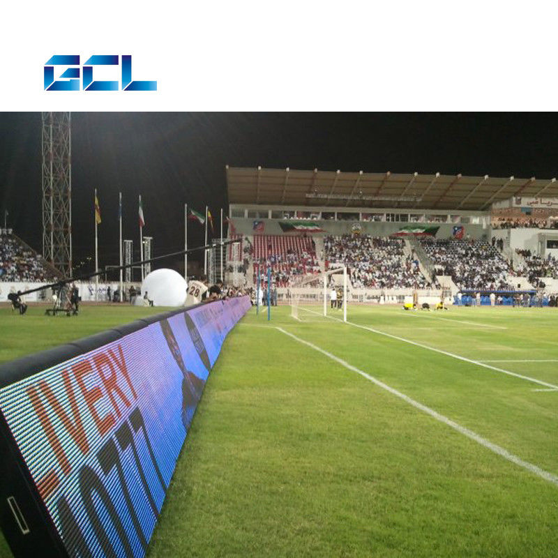 Ατσάλινο ντουλάπι P10 Περιοχή σταδίου LED οθόνη E Αθλητική οθόνη για μεγάλο γήπεδο ποδοσφαίρου