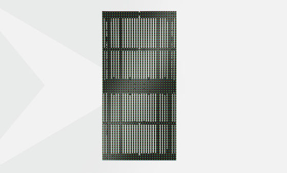 Υψηλής ευκρίνειας κουρτίνα διαφήμισης LED οθόνη Wide Angel LED Mesh Video Wall