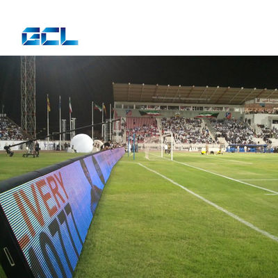 Καλή τιμή P10 Steel Cabinet Stadium Perimeter Display Display για E-Sports Μεγάλα Γεγονότα Ποδοσφαίρου σε απευθείας σύνδεση