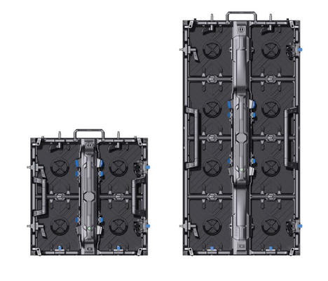 Gmars-P Cabinet 500*500mm\500*1000mm P1.95 P2.6mm 7680Hz Εσωτερική Ενοικίαση Για Οθόνη Φόντου Συναυλιών XR Studio