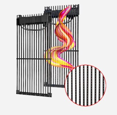 Εξωτερική υψηλής διαπερατότητας IP65 προστατευόμενη οθόνη πλέγματος Gmesh-T με σχεδιασμό μπροστινής συντήρησης για προσόψεις κτιρίων